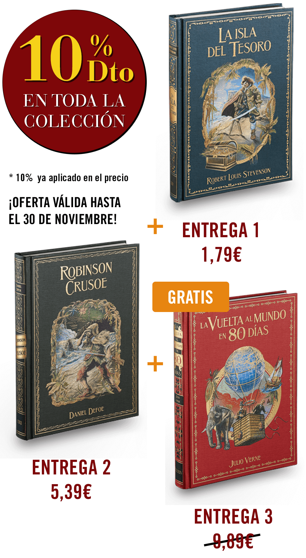 SUSCRIBETE Y APROVECHA ESTA FANTÁSTICA OFERTA POR 7,18€* EN LUGAR DE 17,07€